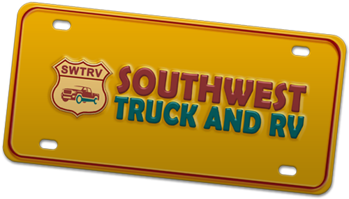 Southwest Truck and RV License Plate